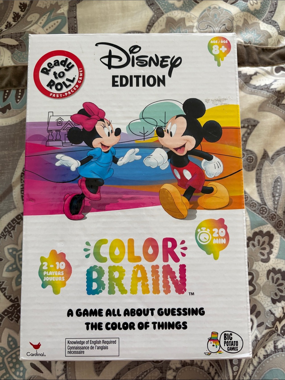 Color Brain Disney Edition Game Ready to Roll